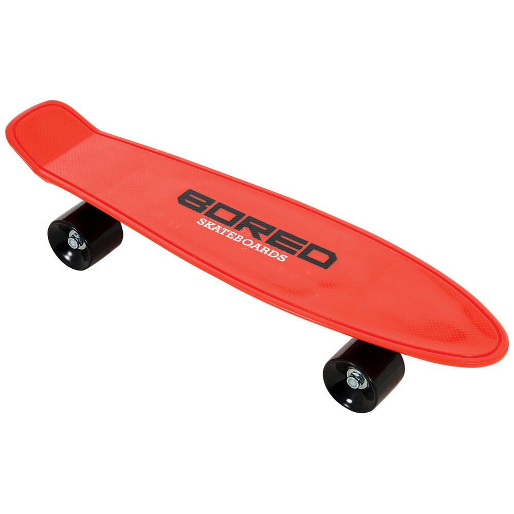 Bored X Cruiser Red Skateboard Image 1