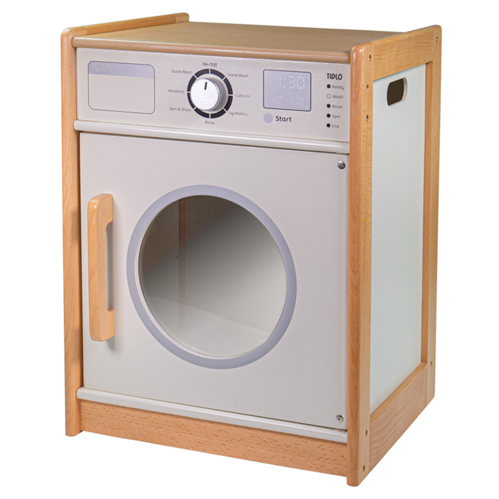 Tidlo Wooden Washing Machine Toy Image 1