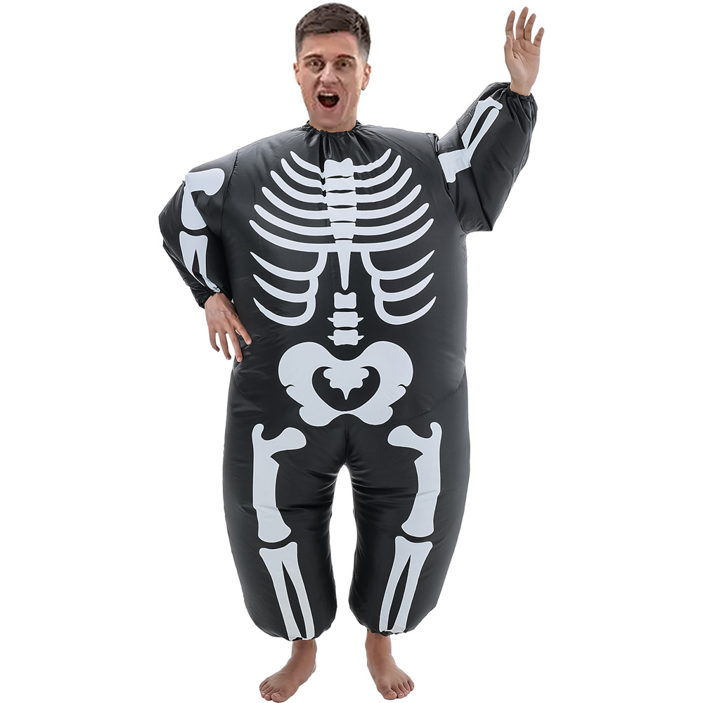 Living and Home Adult Halloween Skeleton Inflatable Cosplay Costume Image 2