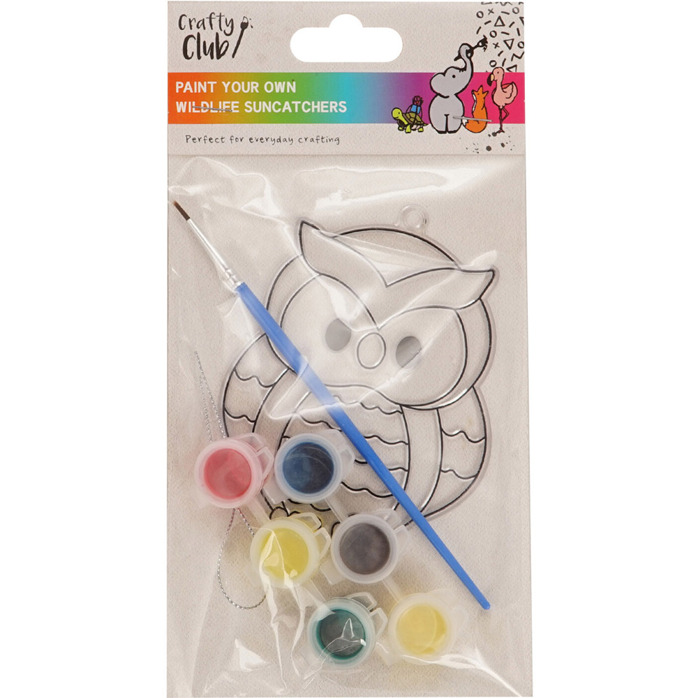 Single Crafty Club Paint Your Own Suncatchers Kit in Assorted styles Image 2