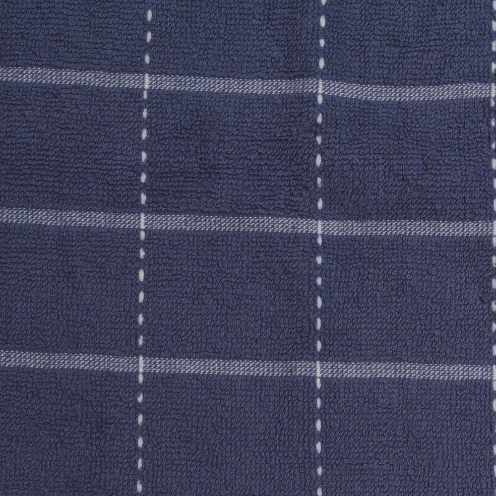 Wilko Cotton Terry Tea Towel Blue 45 x 60cm Image 3