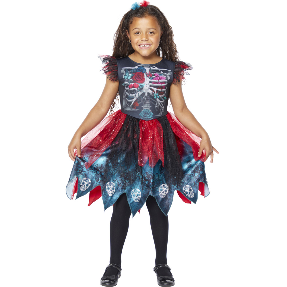 Wilko Day of the Dead Costume Age 11 to 12 Years Image 1
