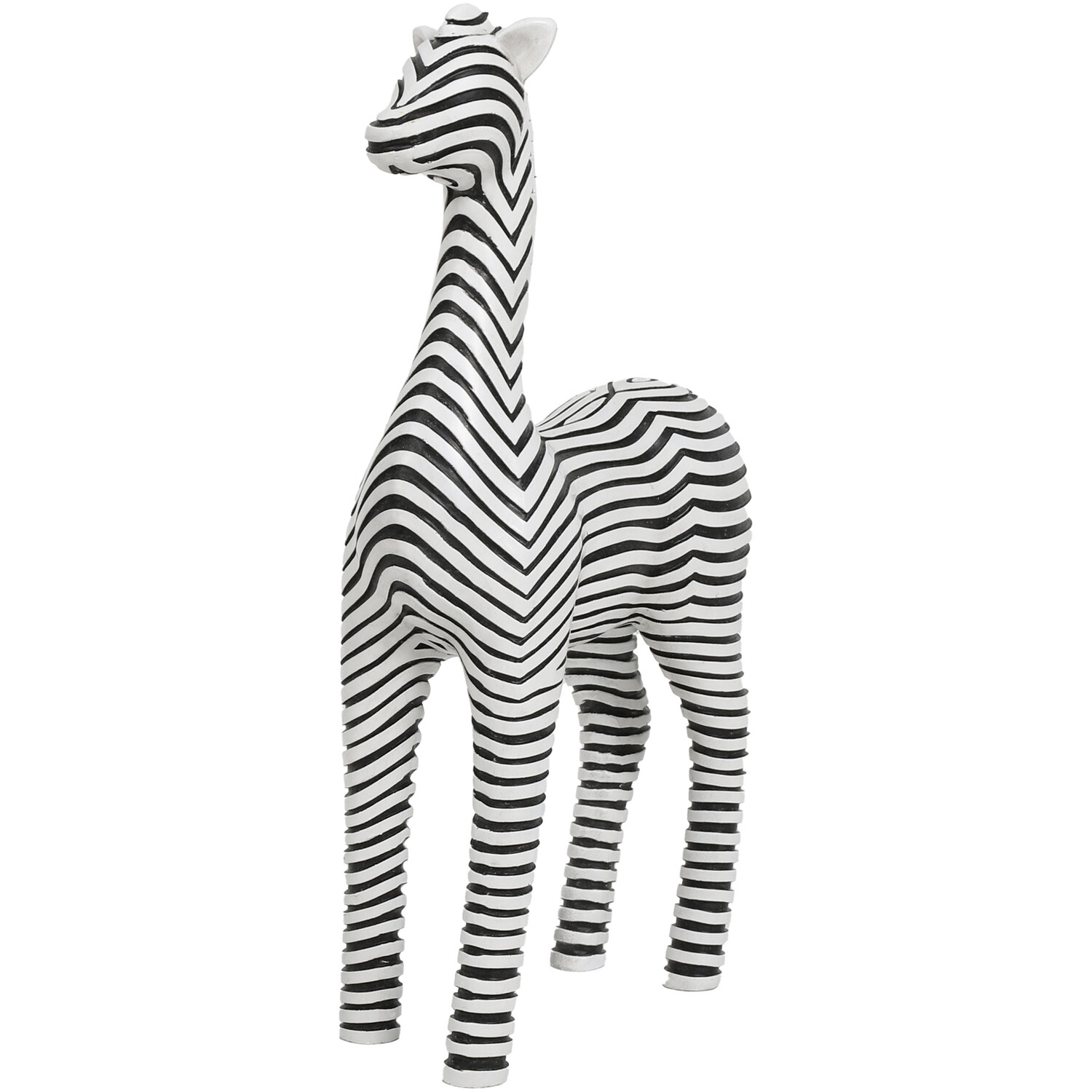 Black and White Zebra Ornament Image 1