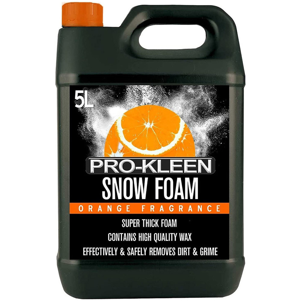 Pro-Kleen Orange Fragrance Snow Foam 5L Image 1