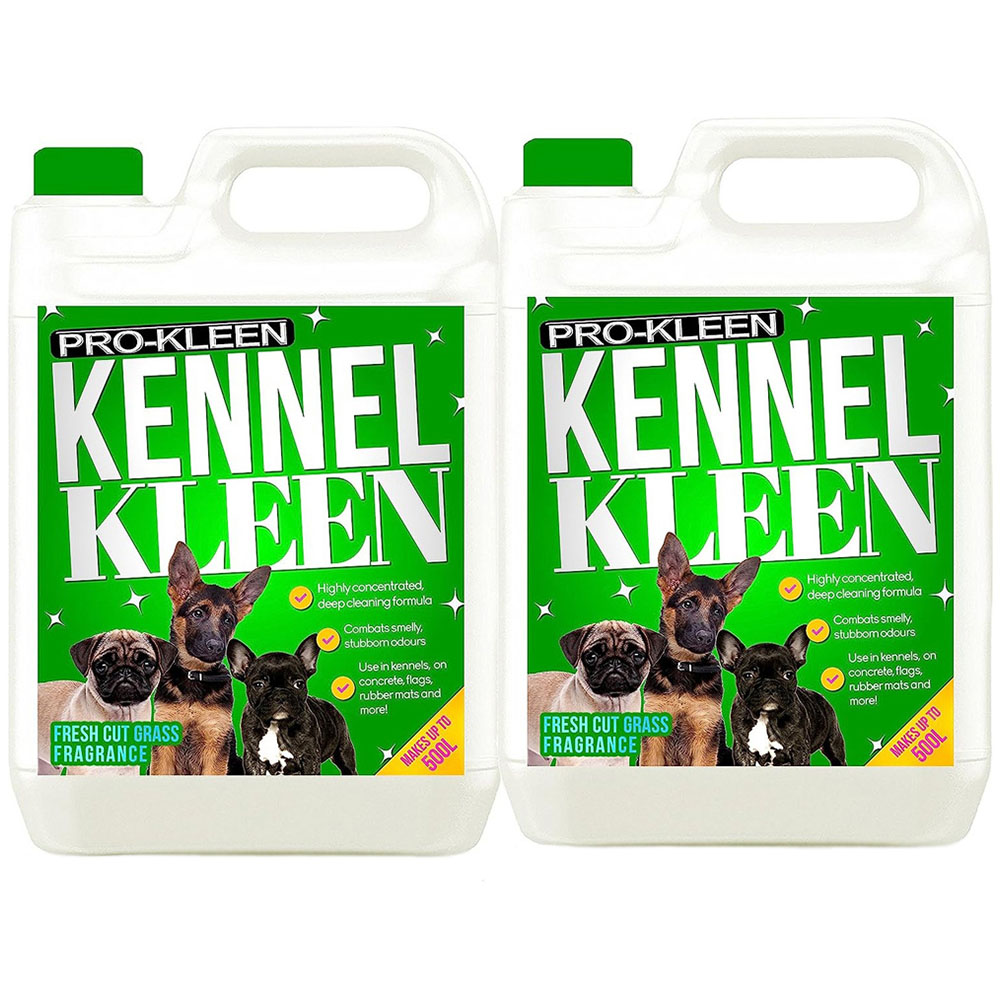 Pro-Kleen Fresh Cut Grass Fragrance Kennel Kleen Cleaner 10L Image 1