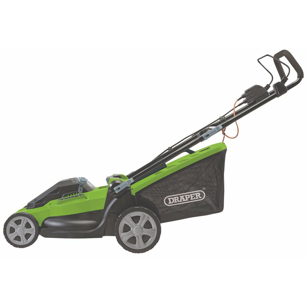 Draper 20535 1600W Hand Propelled 40cm Rotary Electric Lawn Mower Image 2