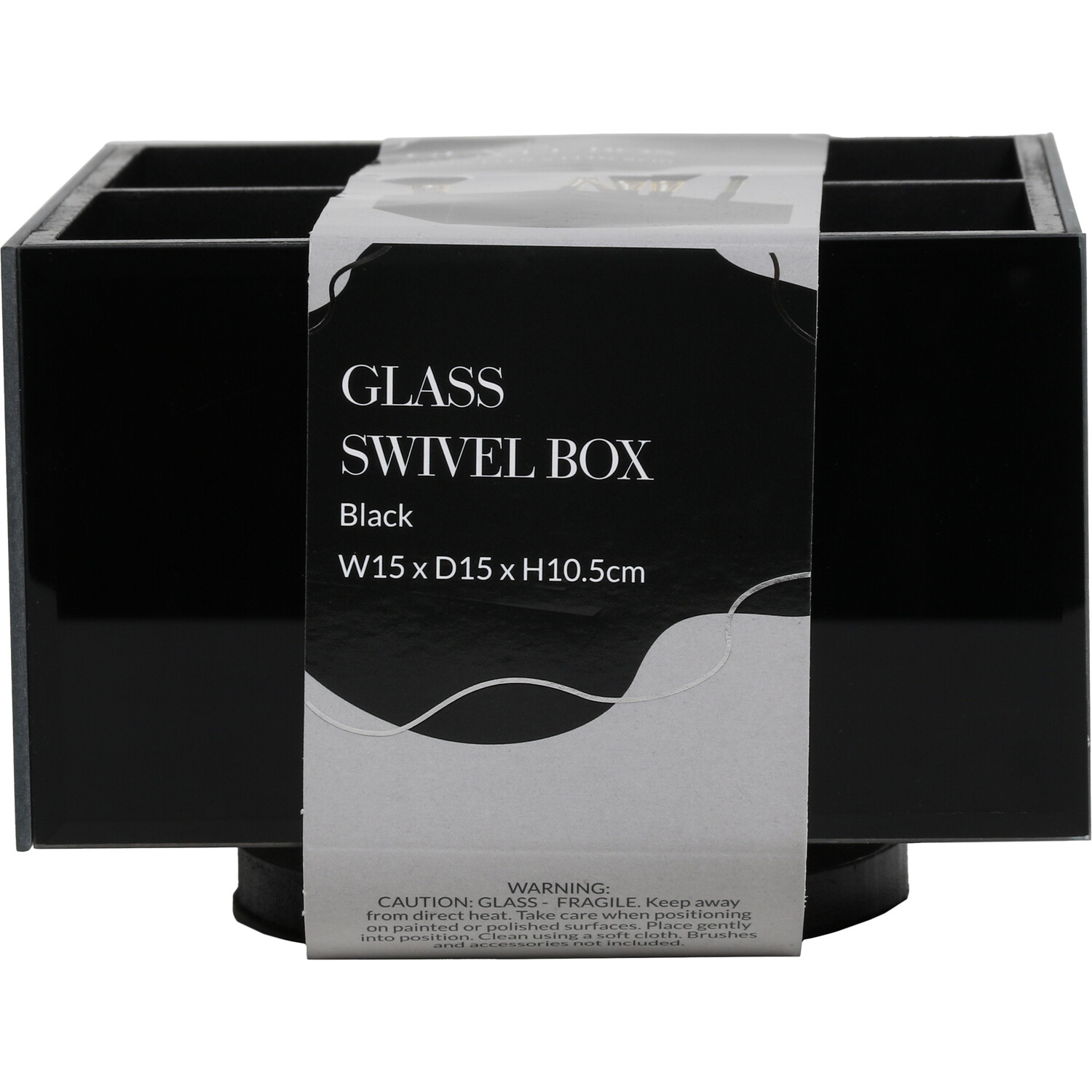 Glass Swivel Box Image 1