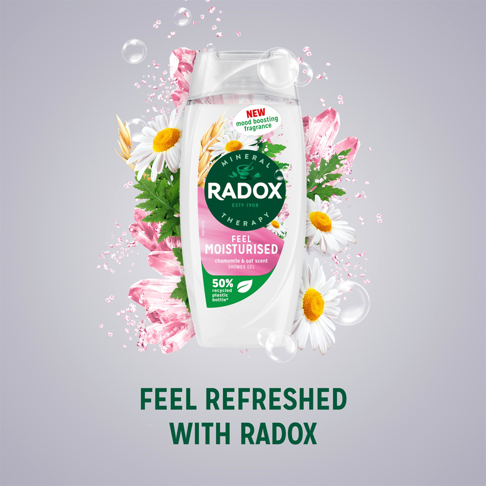 Radox Feel Moisturised Mineral Therapy Shower Gel 225ml Image 6