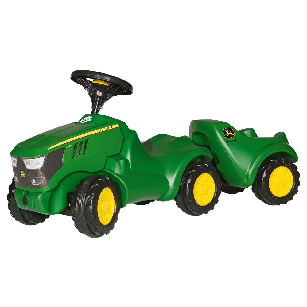 Robbie Toys John Deere 6150R Mini Tractor and Trailer Image 1
