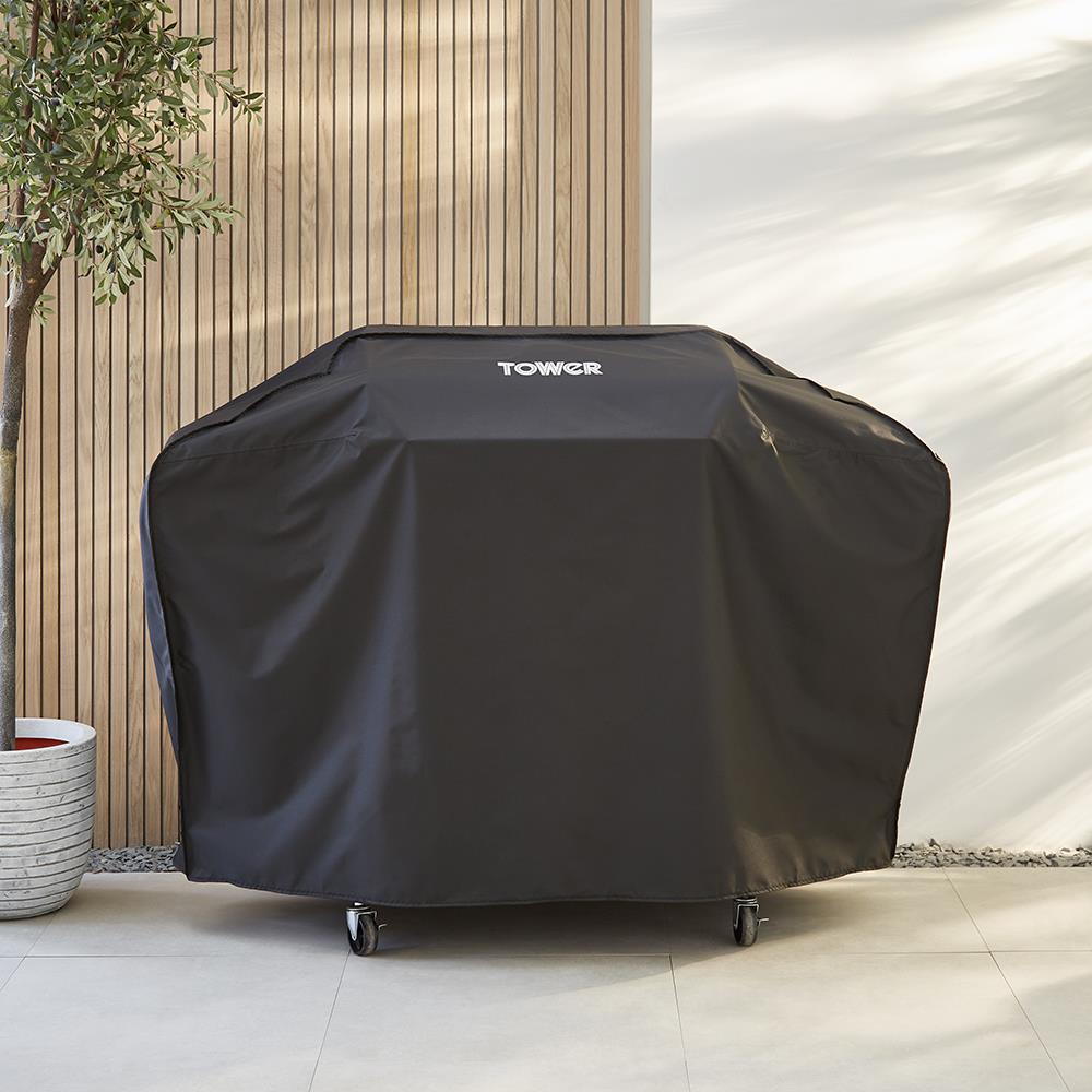 Tower 4 Burner Gas BBQ Cover Image 2