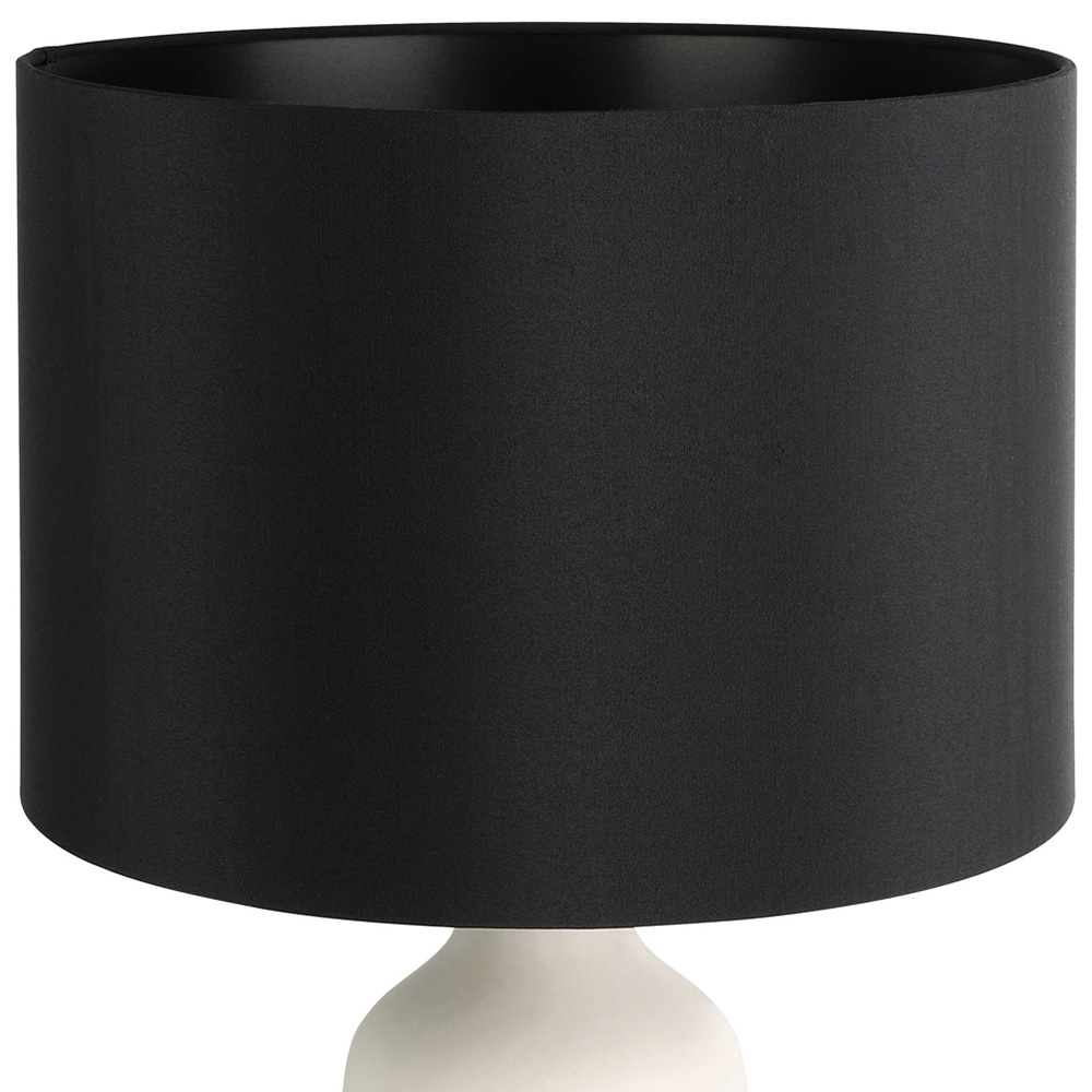 EGLO Vinoza White Ceramic Table Lamp Image 3