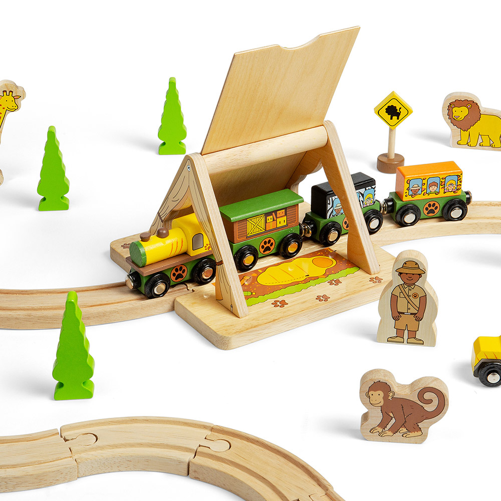 BigJigs Toys Rail Safari Tent Image 3