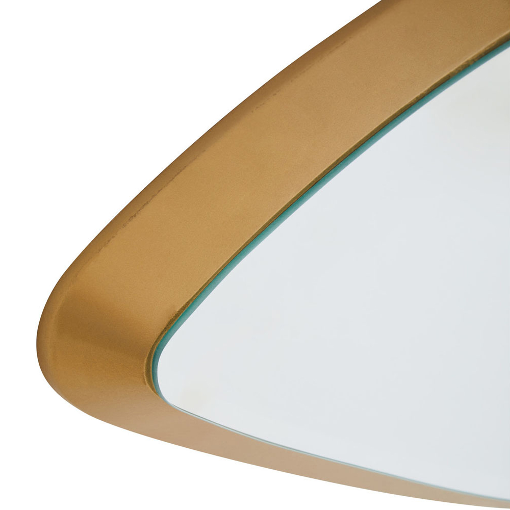 Premier Housewares Gold Torrino Small Wall Mirror Image 4