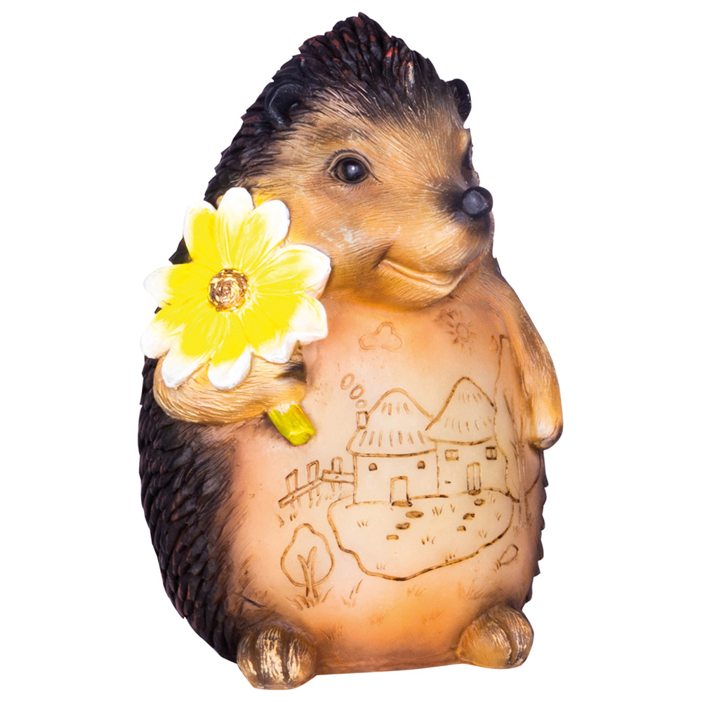 St Helens Female Light Up Hedgehog Ornament Image 1