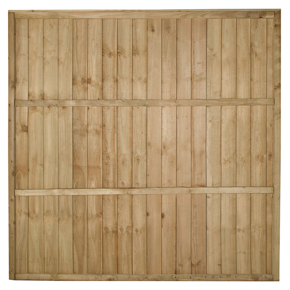 Forest Garden Closeboard Panel 6 x 6ft Image 5
