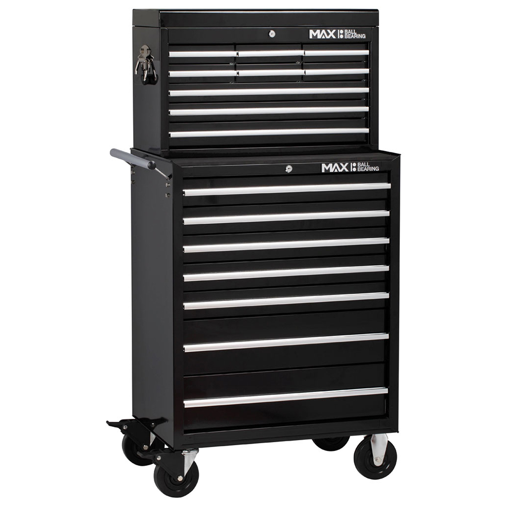 Hilka Professional 16 Drawer Tool Chest and Cabinet Set Image 1