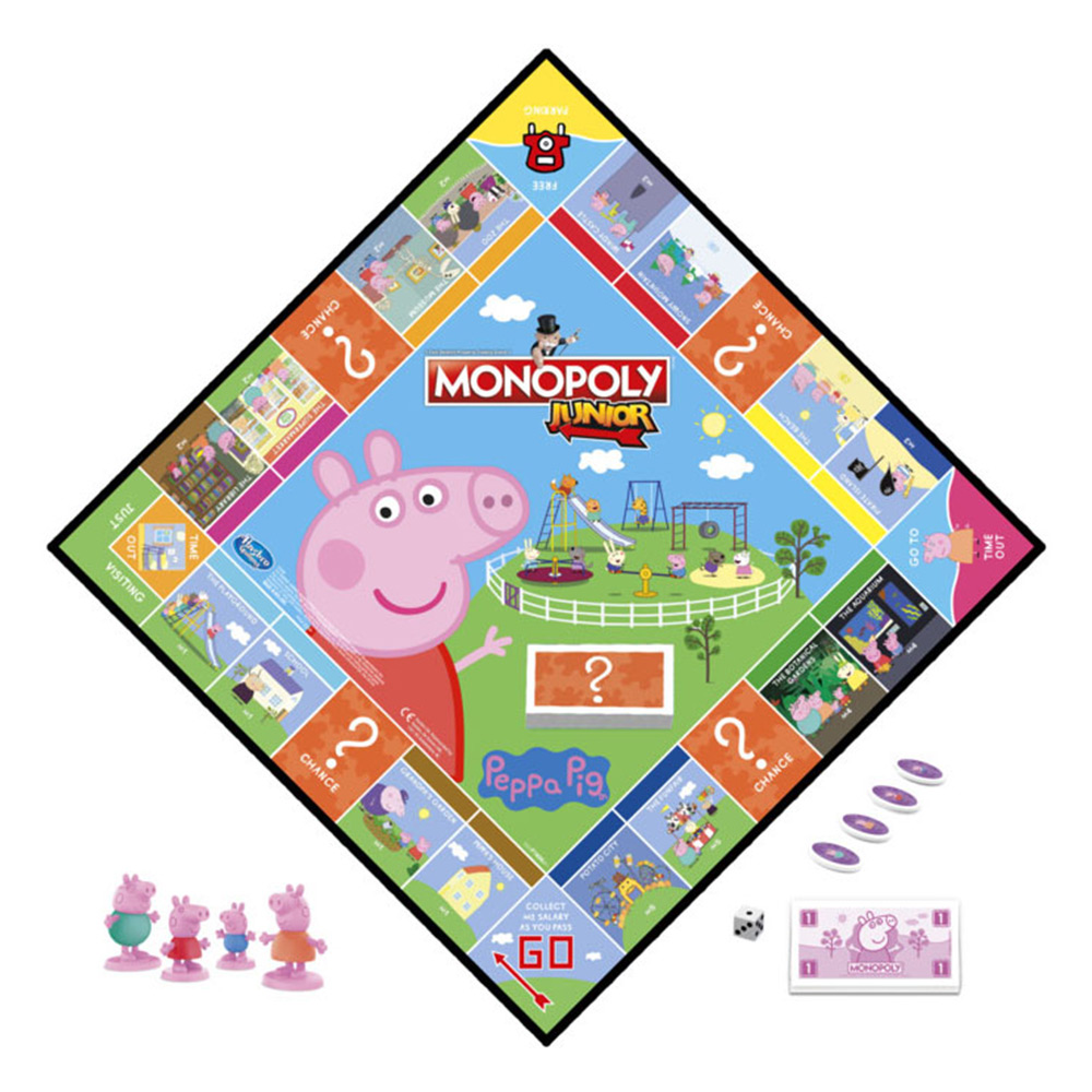 Hasbro Monopoly Junior Peppa Pig Image 3