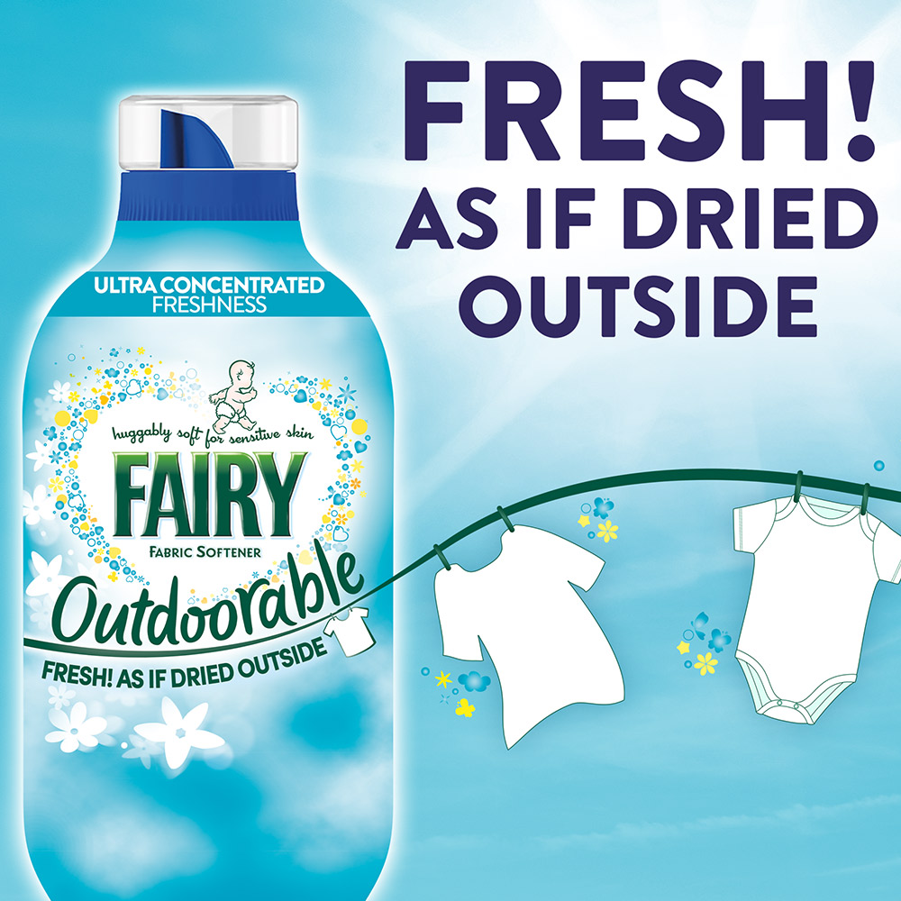Fairy Outdoorable Fabric Conditioner 35 Washes 490ml Image 4