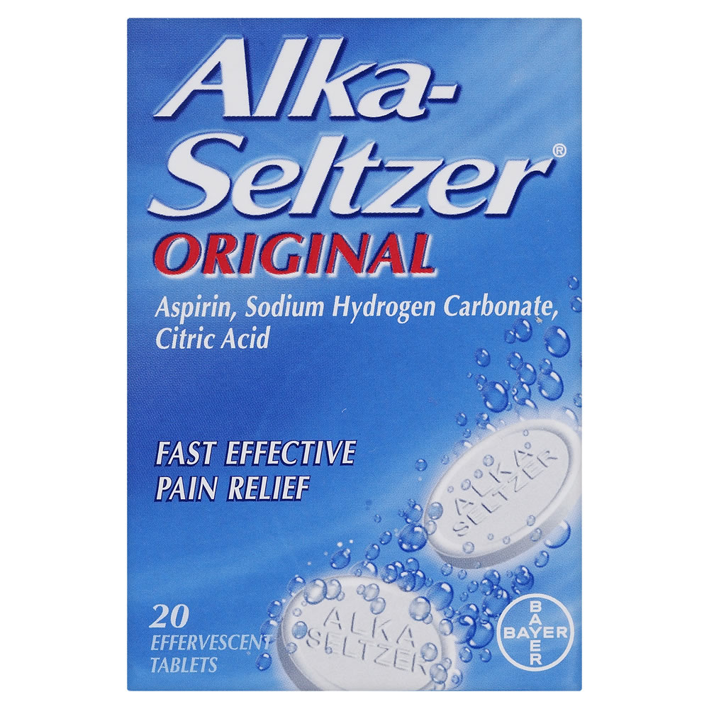 Alka Seltzer Original Tablets 20 pack Image