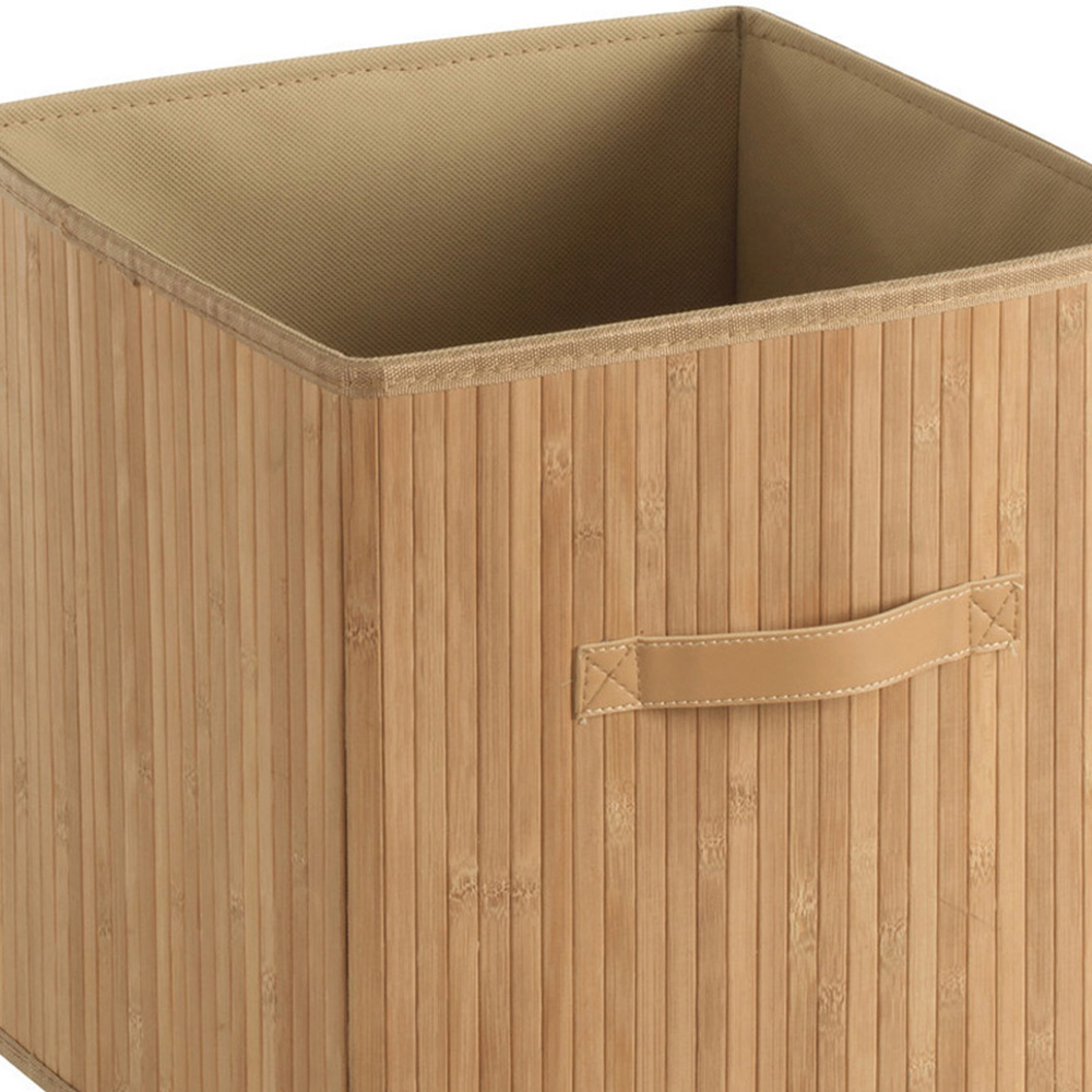 Premier Housewares Kankyo Natural Bamboo Storage Box with Handles Image 6