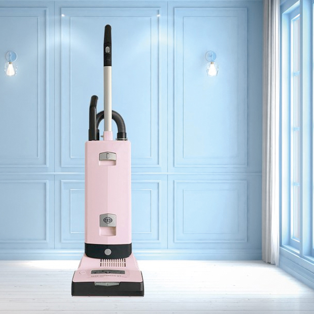 Sebo Automatic X7 Epower Bagged Pastel Pink Upright Vacuum Cleaner Image 2