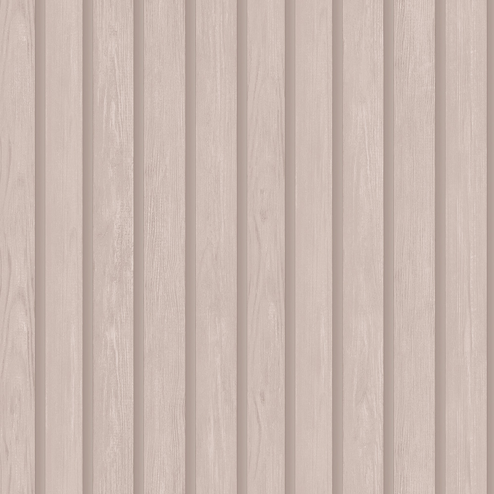 Holden Decor Wood Slat Pink Wallpaper Image 1