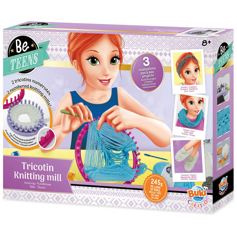 Robbie Toys Be Teens Knitting Mill Image 1