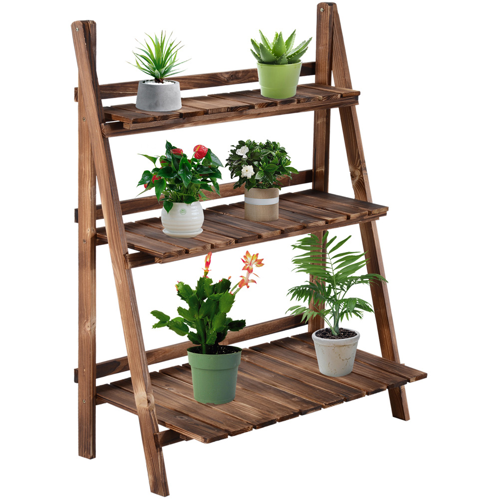 Outsunny 3 Tier Flower Pot Stand Image 1