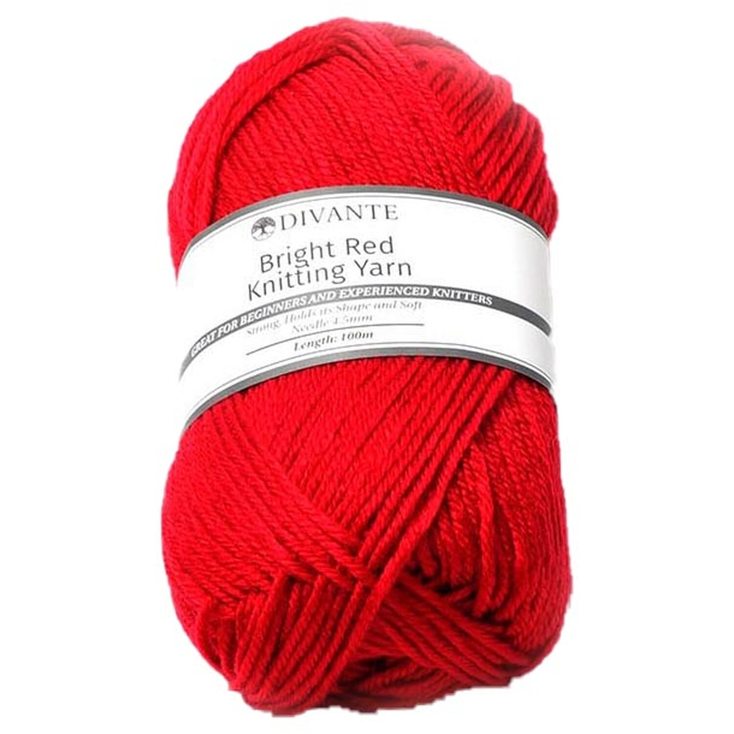 Divante Value Knitting Yarn - Bright Red Image