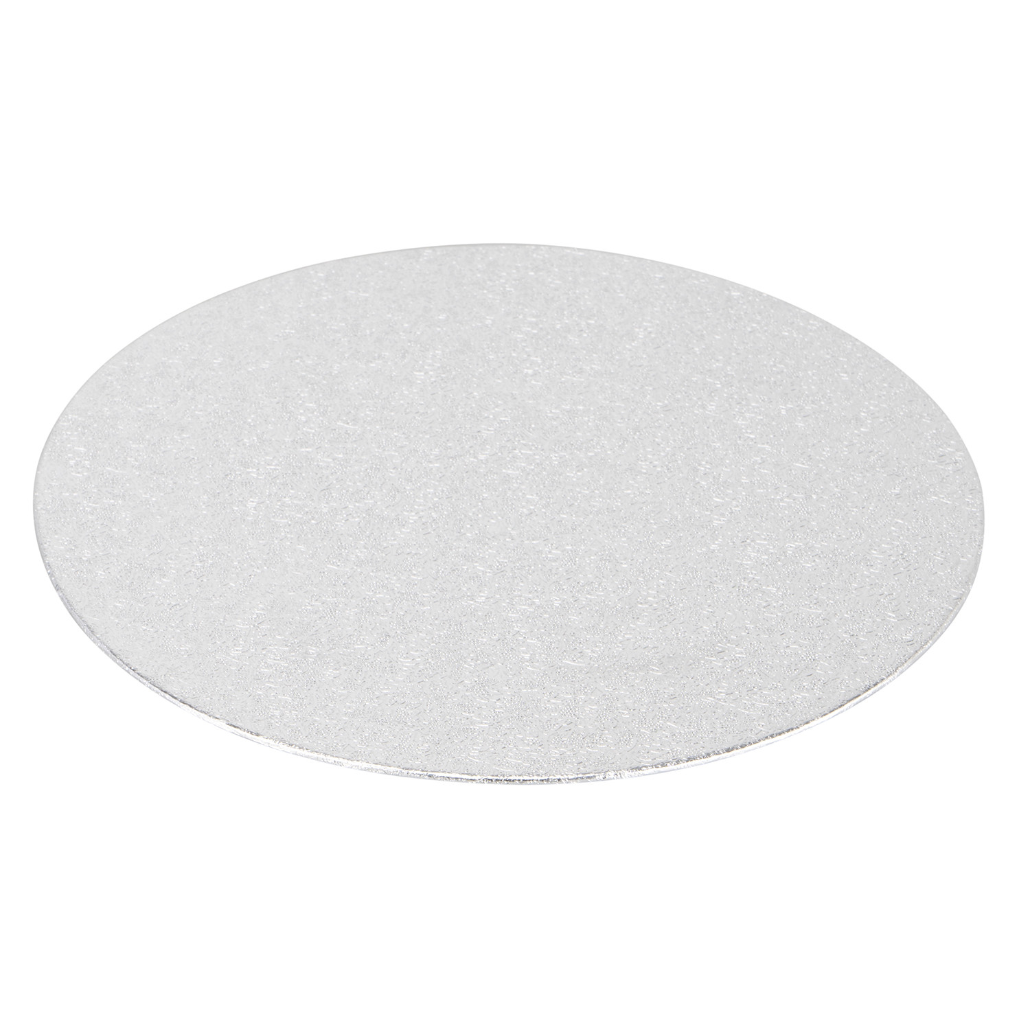 Round Thin Cake Board - Silver / 25.4cm Image 2