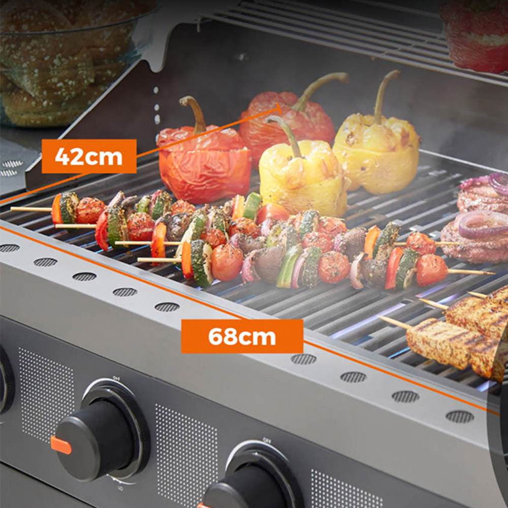 Tower Stealth Plus Four Burner Gas BBQ Image 8