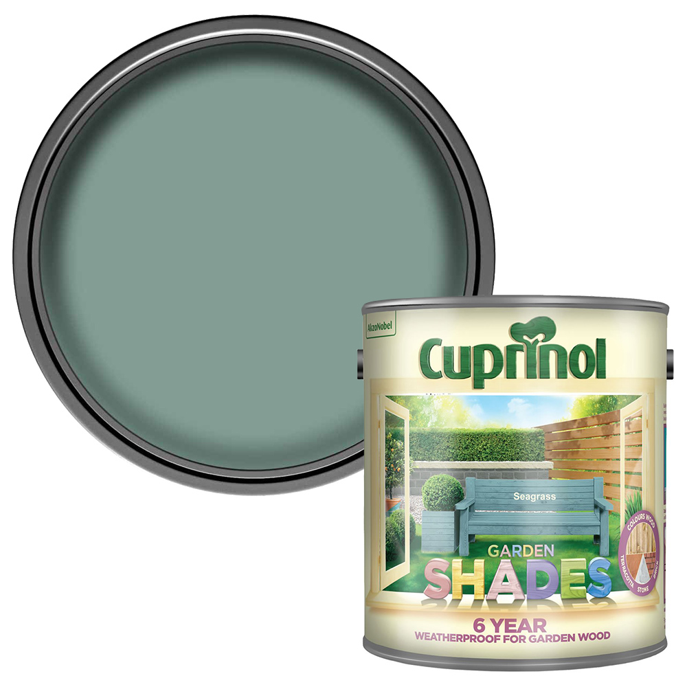 Cuprinol Garden Shades Seagrass Exterior Paint 2.5L Image 1