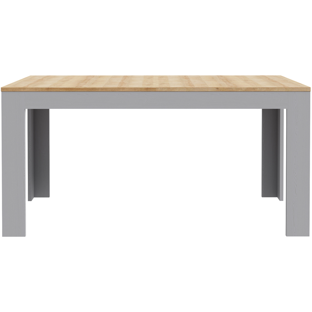 Florence Bohol 4 Seater Extending Dining Table Riviera Oak and Grey Image 3