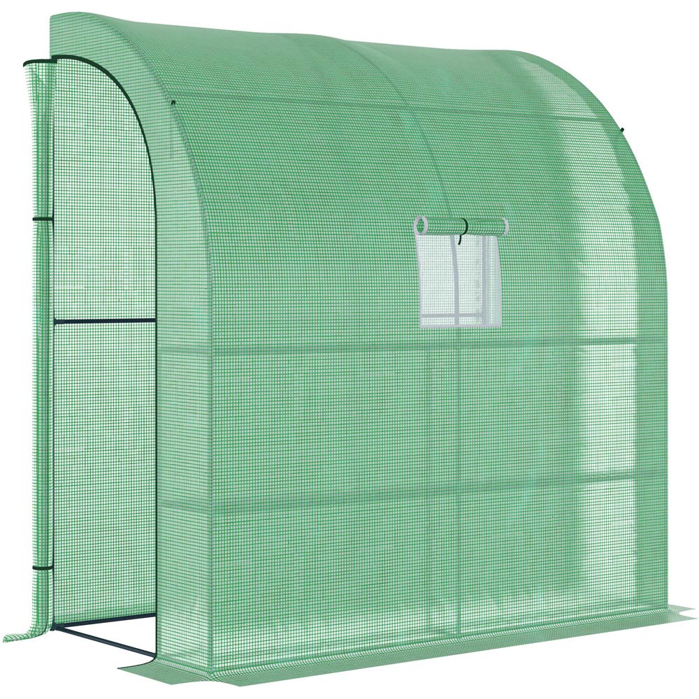 Outsunny Green 6.5 x 3.2ft Greenhouse Image 1