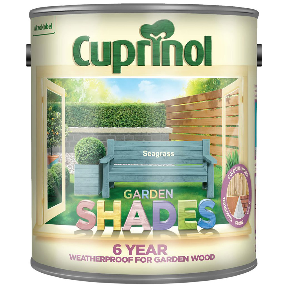 Cuprinol Garden Shades Seagrass Exterior Paint 2.5L Image 3