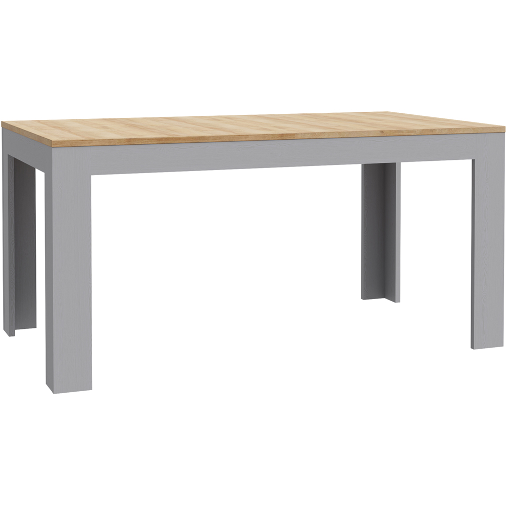 Florence Bohol 4 Seater Extending Dining Table Riviera Oak and Grey Image 2