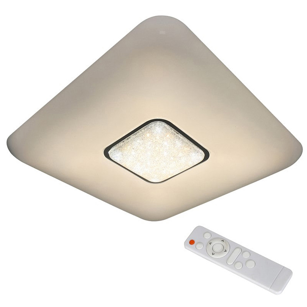 Milagro Yax White LED Ceiling Lamp 230V Image 1