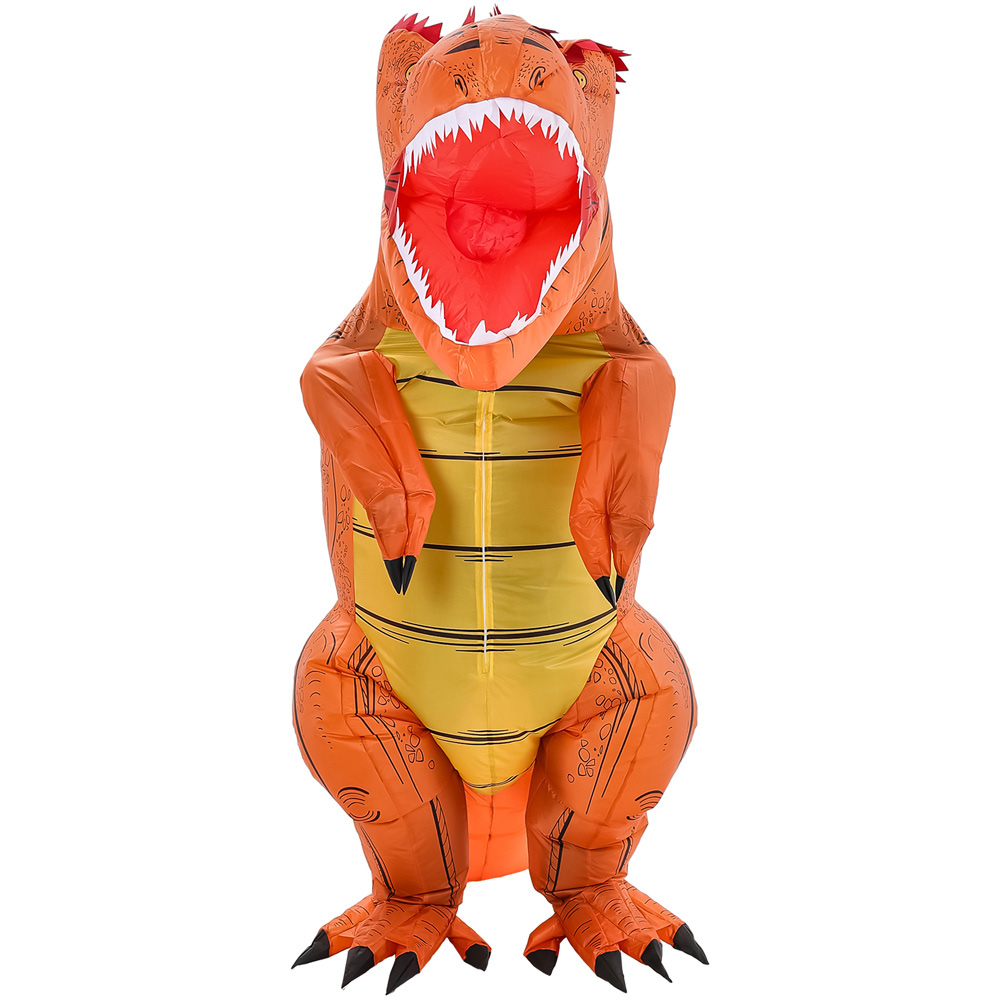 Living and Home Adult Halloween Dinosaur Inflatable Cosplay Costume Image 1