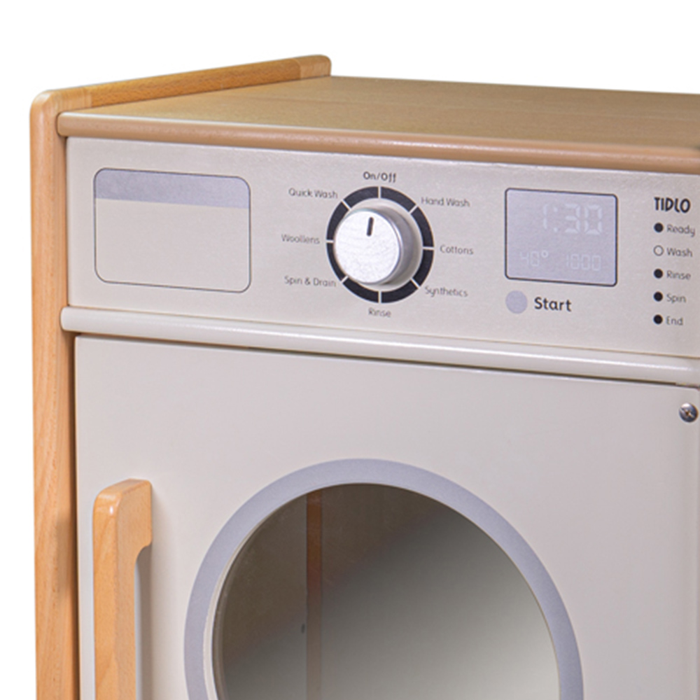 Tidlo Wooden Washing Machine Toy Image 2