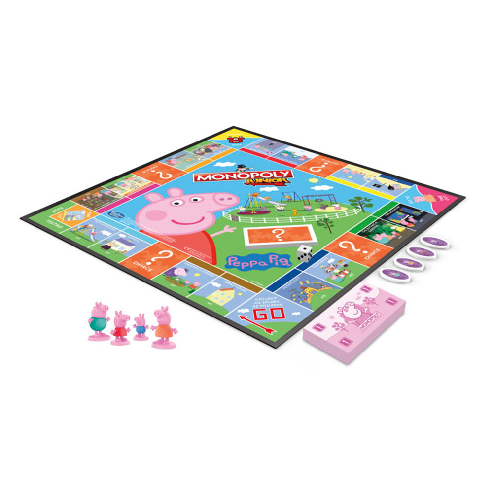 Hasbro Monopoly Junior Peppa Pig Image 2