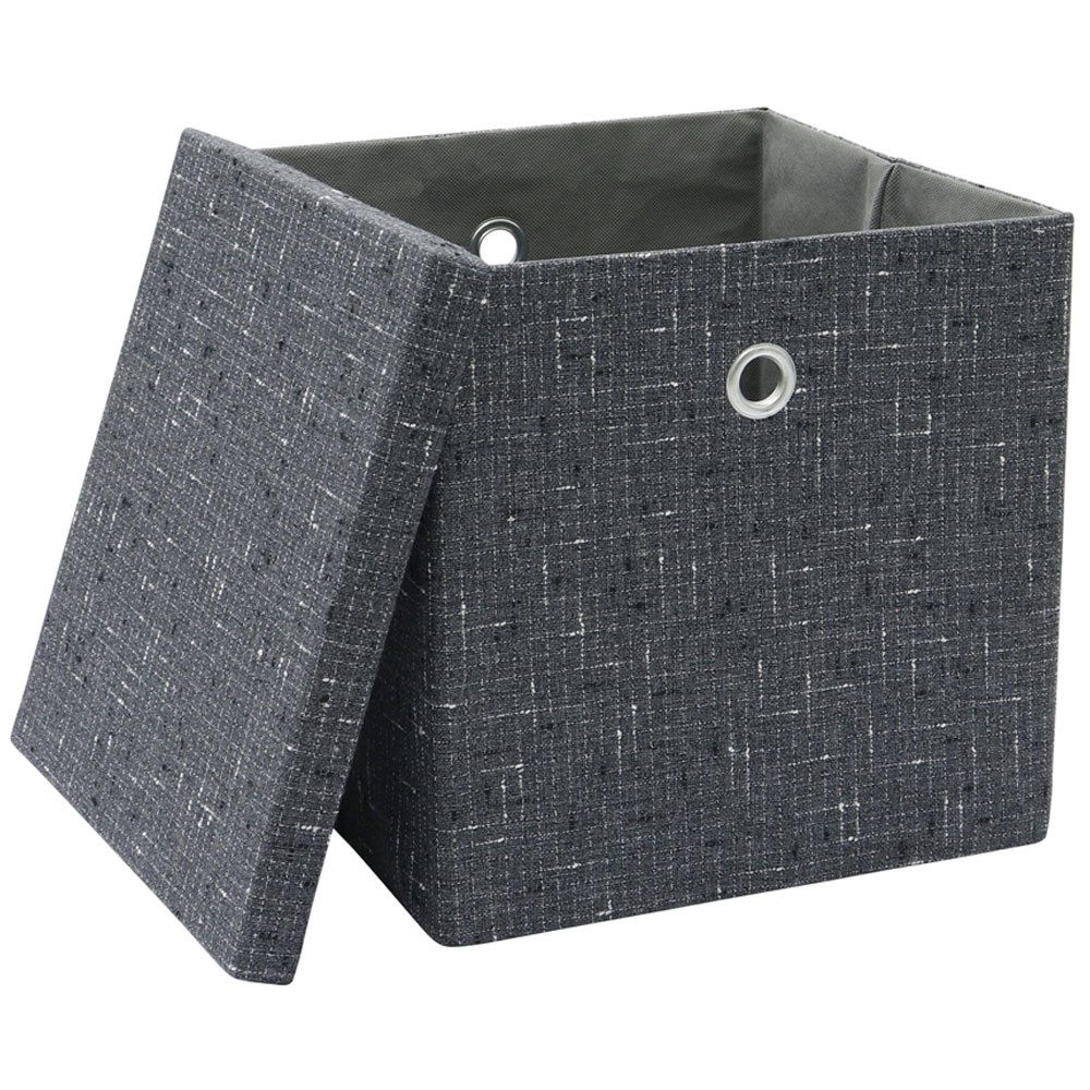 JVL Shadow Foldable Fabric Storage Box Image 3