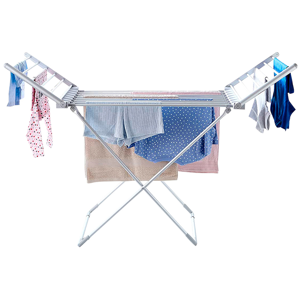 Neo Electric Heated Winged Airer Clothes Dryer Rack Image 3