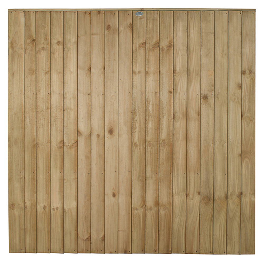 Forest Garden Closeboard Panel 6 x 6ft Image 3
