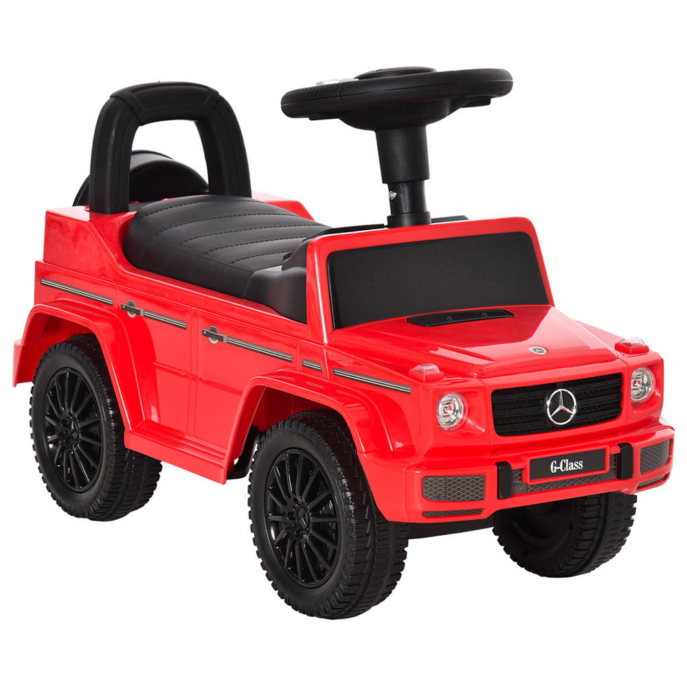 Kids Red Foot-To-Floor Sliding Car with Interactive Features 12-36 months Image 1