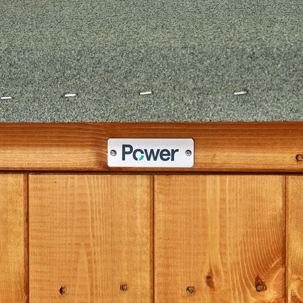 Power Sheds 14 x 6ft Apex Wooden Shed Image 3