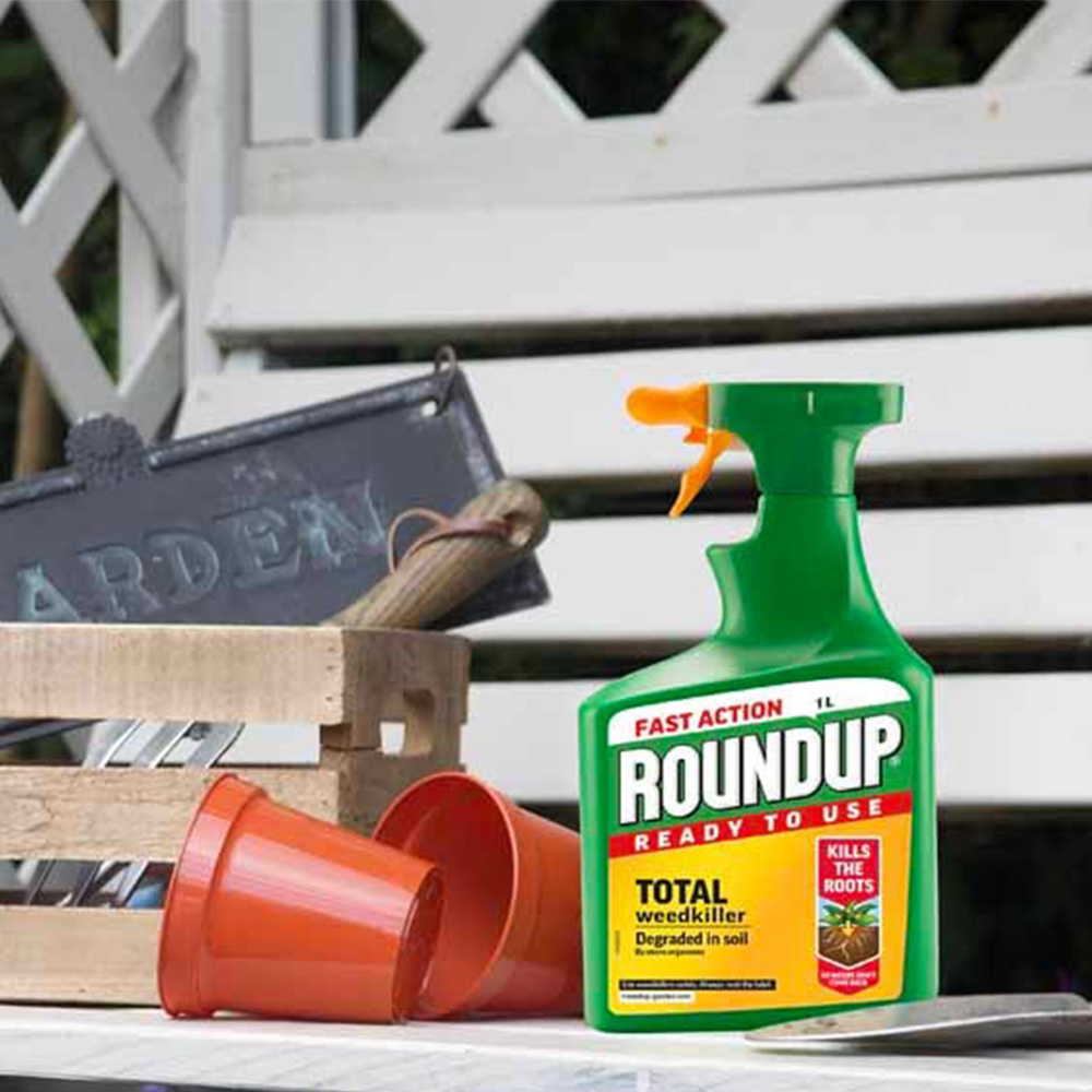 Roundup Fast Action Weedkiller 1L 30msq Image 3