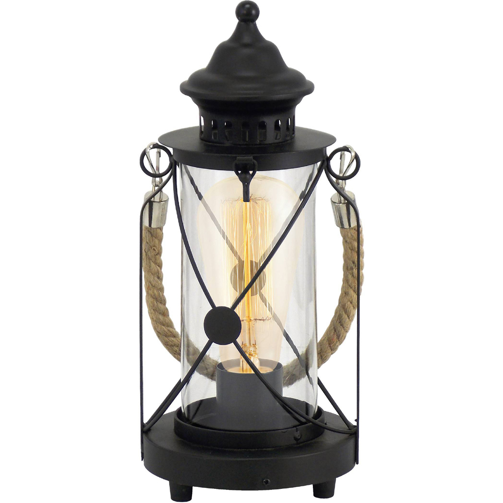 EGLO Bradford Black Nautical Table Lamp Image 1