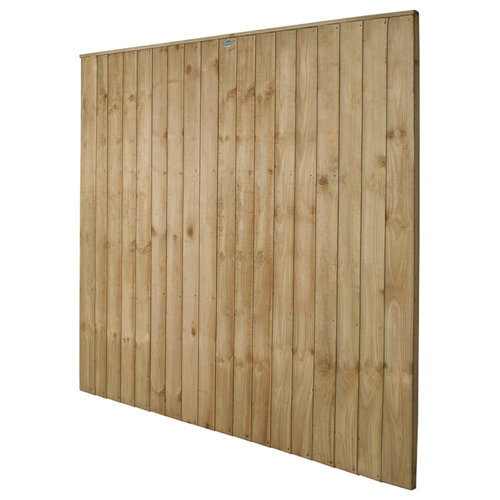 Forest Garden Closeboard Panel 6 x 6ft Image 2