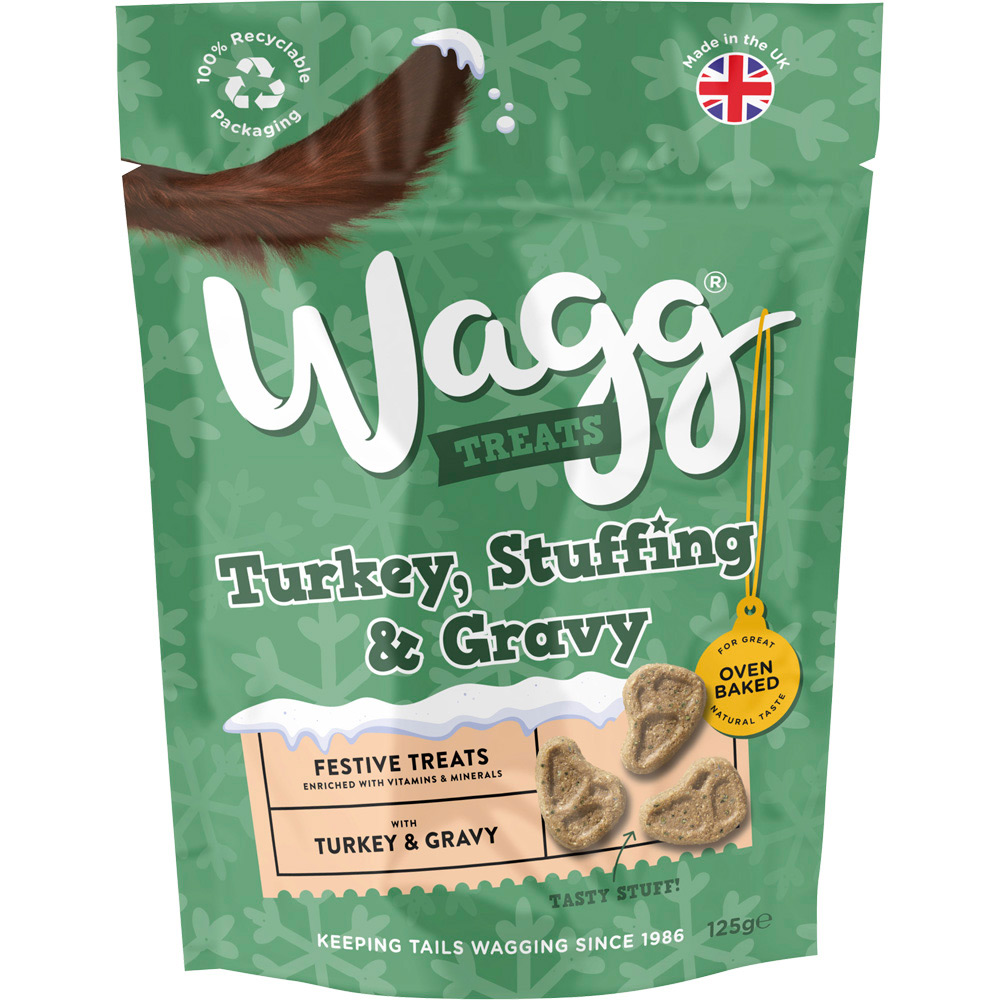 Wagg Turkey Stuffing Treats 125g Image 1