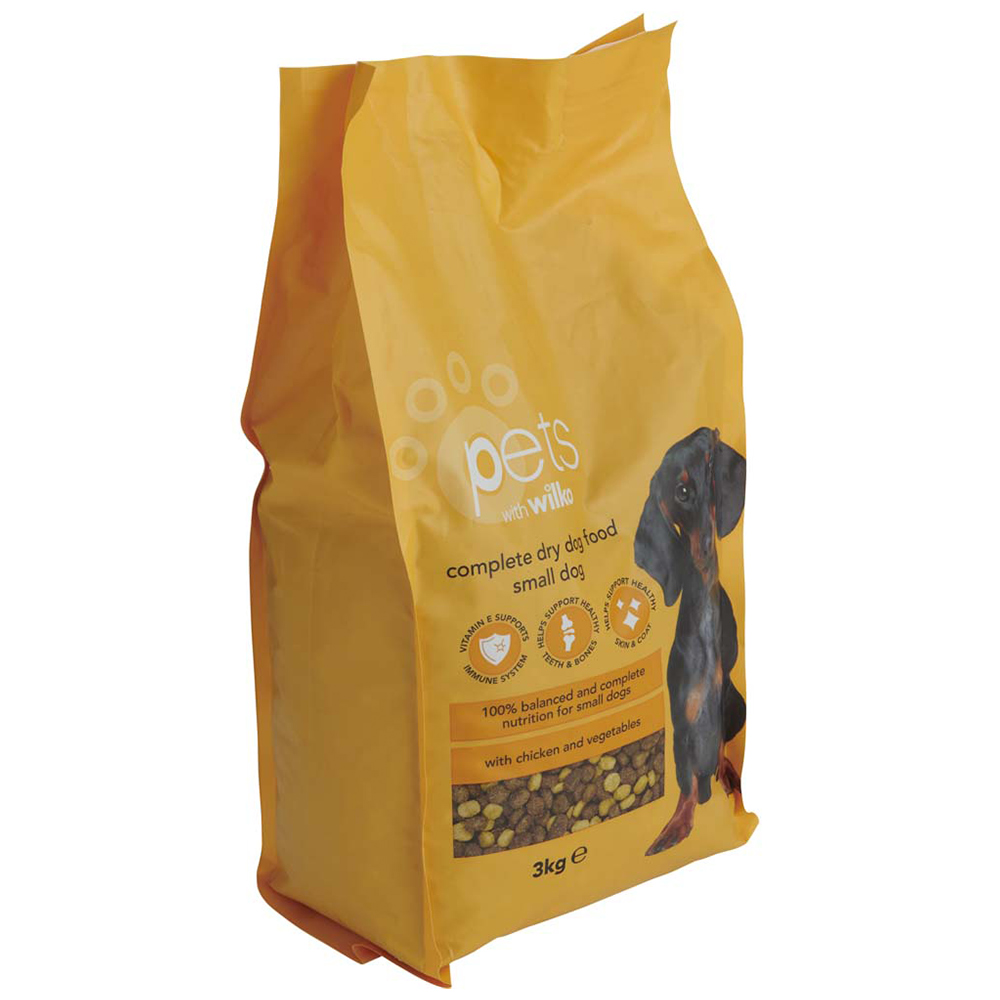 Wilko Small Dog Chicken and Vegetable Dry Dog Food 3kg Image 2
